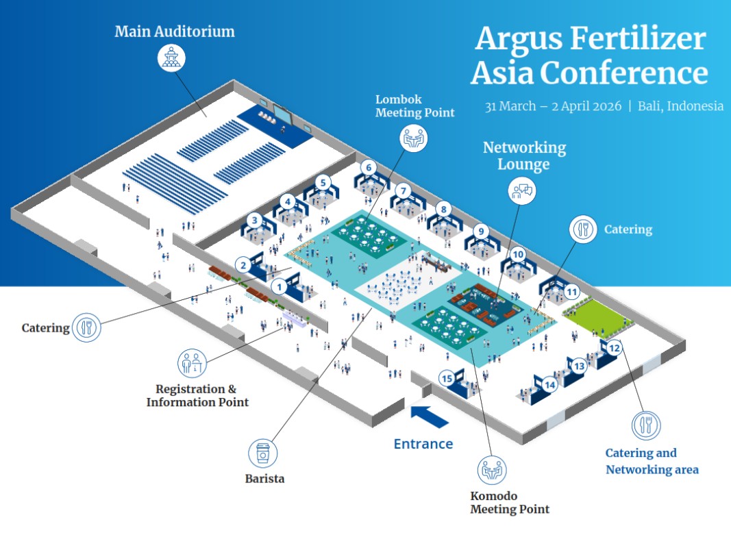 Floorplan Fertilizer Asia 2026