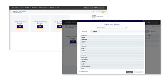 Build your own Workspaces combined - screenshot