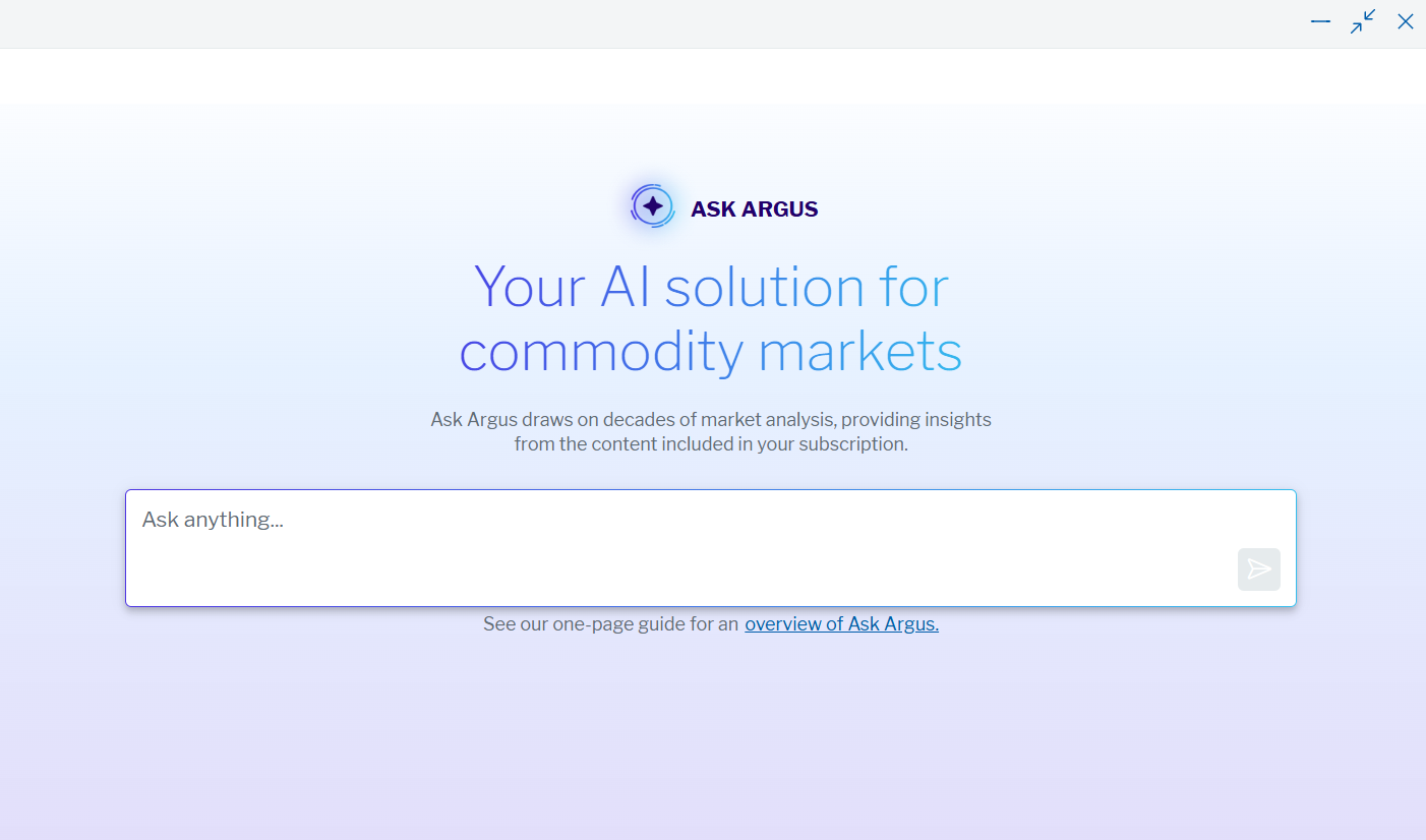 Argus Direct Workspaces - screenshot