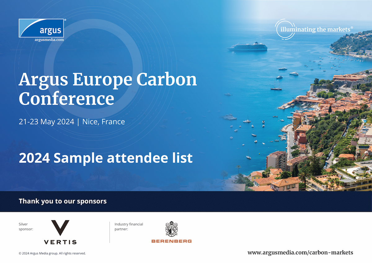 europe carbon sample attendee list
